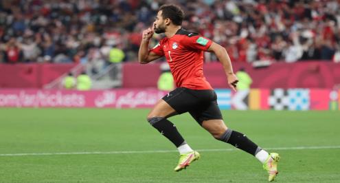 "توفيق كبير".. رفعت يتحدث عن هدفه الرائع في مرمى الأردن